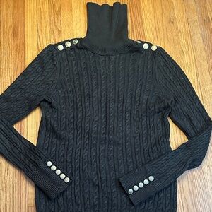 Holland Cooper Seattle Roll Neck Cable Knit